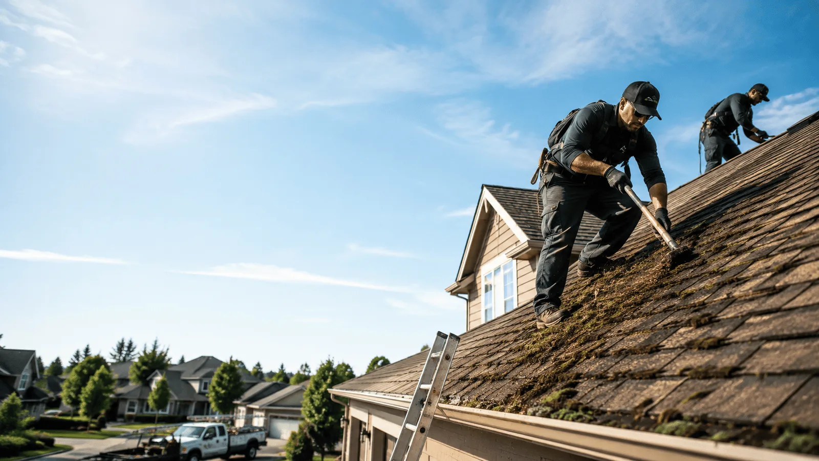 Roof Moss Removal in Amity, MO near me